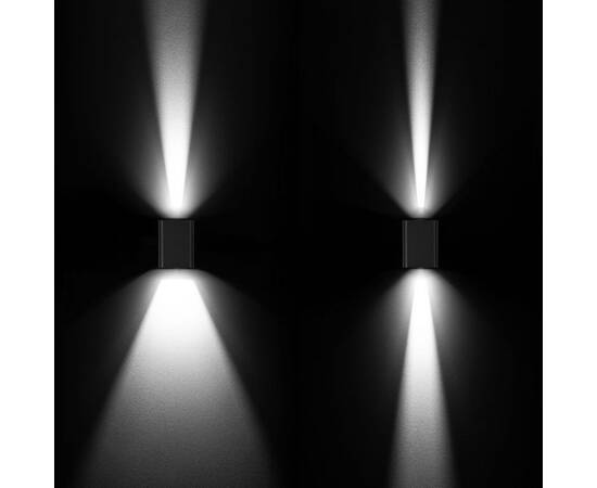 Уличный настенный светильник Arlight LGD-WALL-VARIO-S104x129-2x6W Day4000 (BK, 1-80 deg) 046428, изображение 7