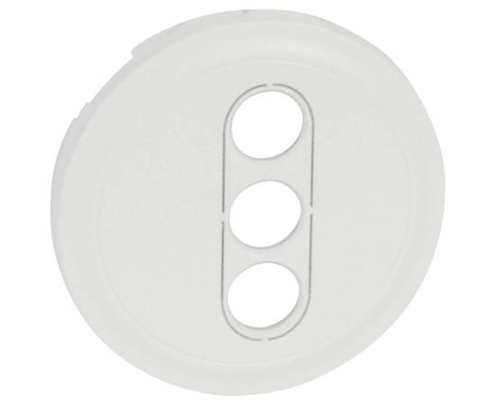 Лицевая панель Legrand Celiane розетки аудио/видео RCA белая 068213