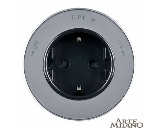 Трековая розетка Arte Milano Am-track-sockets 380011TS/ES Grey, изображение 3
