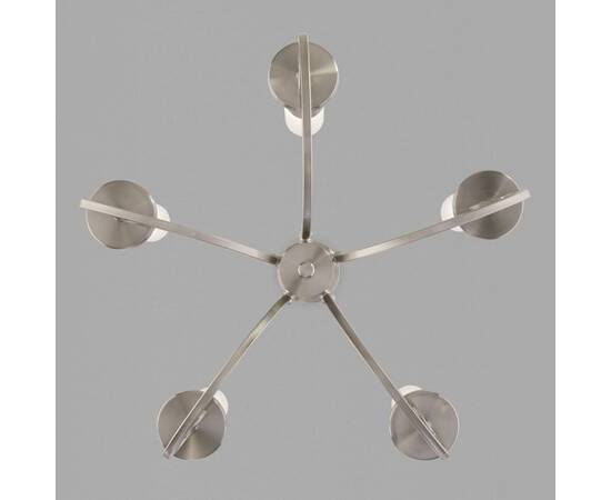 Подвесная люстра Eurosvet 60117/5 никель Smart a050018, изображение 5