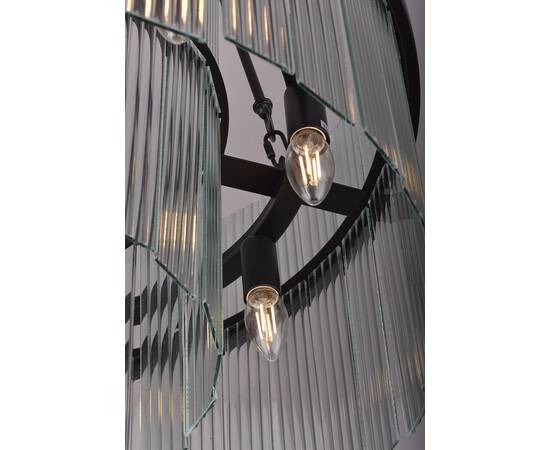 Подвесная люстра DeLight Collection MD2313-8A matt black, изображение 3