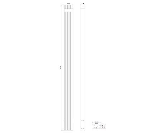 Садово-парковый светильник Arte Lamp Arneb A2140PA-1BK, изображение 2