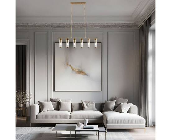 Подвесная люстра Eurosvet Oriens 60166 латунь a068073, изображение 2