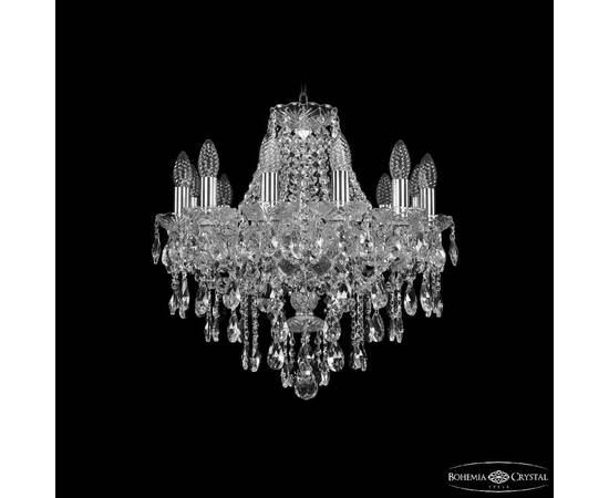 Подвесная люстра Bohemia Ivele Crystal 1415/12/165 Ni