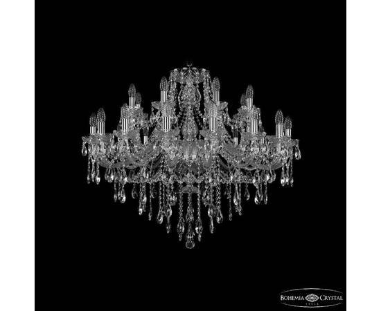 Подвесная люстра Bohemia Ivele Crystal 1415/16+8/360 Ni