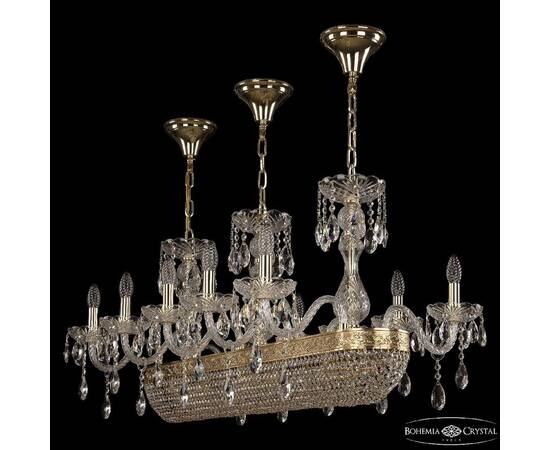 Подвесная люстра Bohemia Ivele Crystal 1452/10/195/1000 G
