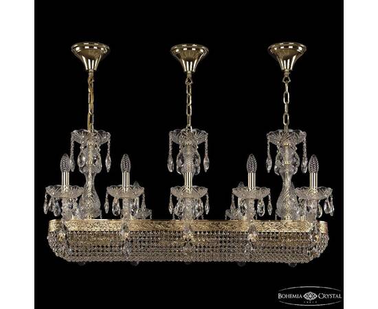 Подвесная люстра Bohemia Ivele Crystal 1452/10/195/1000 G, изображение 2