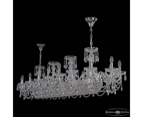 Подвесная люстра Bohemia Ivele Crystal 1453/18/195/1500 Ni