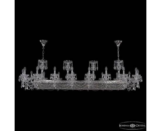 Подвесная люстра Bohemia Ivele Crystal 1453/18/195/1500 Ni, изображение 3