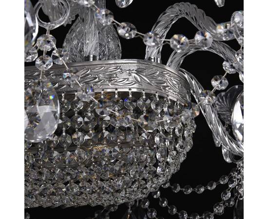 Подвесная люстра Bohemia Ivele Crystal 1453/18/195/1500 Ni, изображение 5