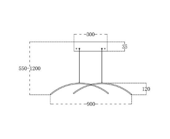 Подвесной светильник Escada Skyline 10212/S LED Black, изображение 4