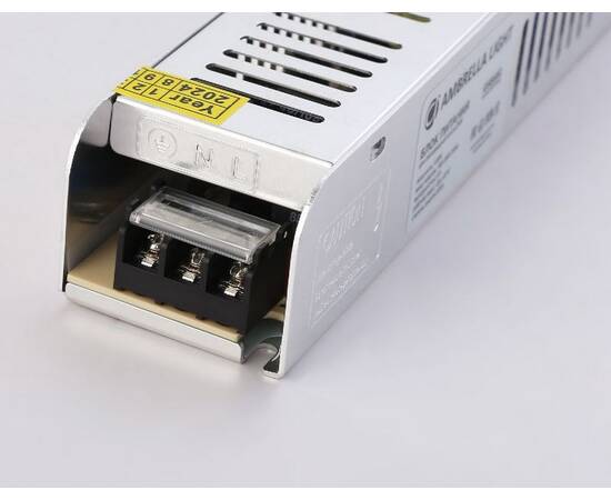 Блок питания с EMC для светодиодной ленты Ambrella Light Illumination 120Вт DC24В 5A IP20 GS8682, изображение 3