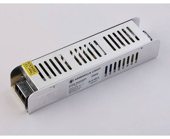 Блок питания с EMC для светодиодной ленты Ambrella Light Illumination 120Вт DC24В 5A IP20 GS8682, изображение 4