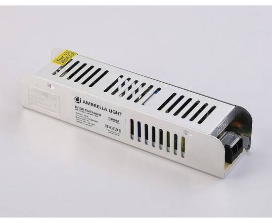 Блок питания с EMC для светодиодной ленты Ambrella Light Illumination 120Вт DC24В 5A IP20 GS8682, изображение 5