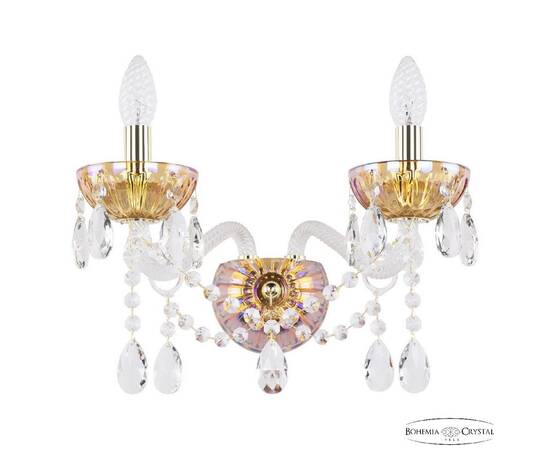 Бра Bohemia Ivele Crystal 5413B/2/165 G Shampan/M-1H, изображение 2