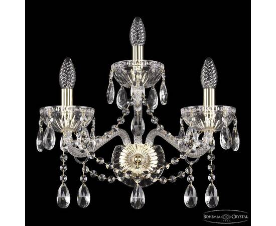 Бра Bohemia Ivele Crystal 5413B/2+1/165 G Clear/M-1G