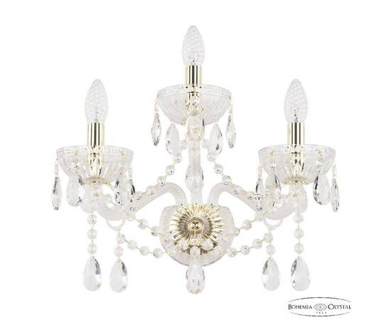 Бра Bohemia Ivele Crystal 5413B/2+1/165 G Clear/M-1G, изображение 2