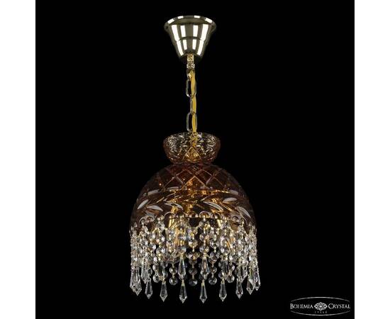 Подвесной светильник Bohemia Ivele Crystal 5478/22 G Amber/M-1F Drops