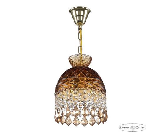 Подвесной светильник Bohemia Ivele Crystal 5478/22 G Amber/M-1F Leafs K721