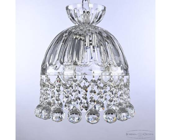 Подвесной светильник Bohemia Ivele Crystal 5478/22 Ni Clear/M-1H Balls, изображение 4