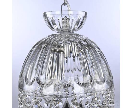 Подвесной светильник Bohemia Ivele Crystal 5478/22 Ni Clear/M-1H Leafs, изображение 3