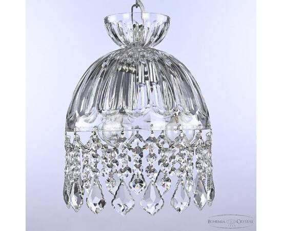 Подвесной светильник Bohemia Ivele Crystal 5478/22 Ni Clear/M-1H Leafs, изображение 4