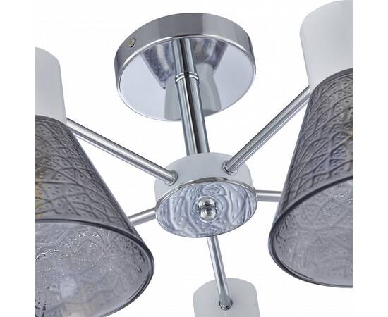 Люстра на штанге Arte Milano Napoli 322408/5 CR+WH, изображение 3
