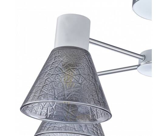 Люстра на штанге Arte Milano Napoli 322408/5 CR+WH, изображение 7