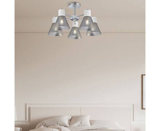 Люстра на штанге Arte Milano Napoli 322408/5 CR+WH, изображение 9