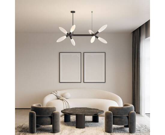 Потолочная люстра Eurosvet Covalent 30180 черный a069156, изображение 2