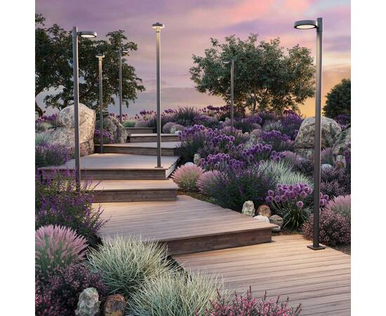 Парковый светильник Maytoni Dion O472H-L50GF3K, изображение 6