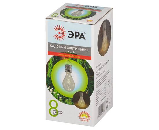 Светильник Груша на солнечной батарее Эра ERASF23-27 Б0062374, изображение 5