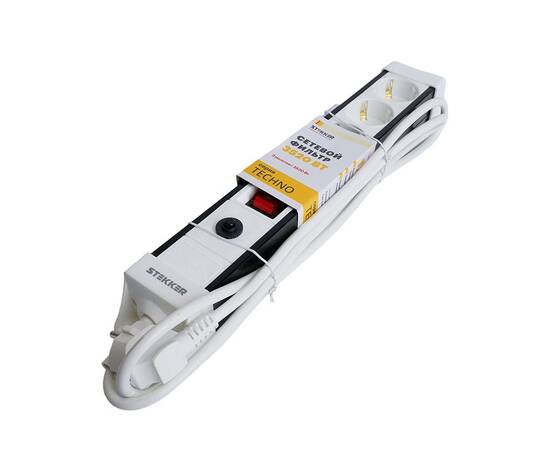 Сетевой фильтр 3-местный с/з Stekker Techno HM22-31-05 50146, изображение 9