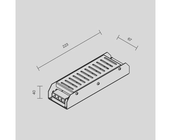 Блок питания Maytoni PSL001 250Вт DC24В IP20 811003, изображение 4