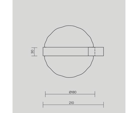 Настенный светильник Maytoni Misterio MOD379WL-L6B3K, изображение 8