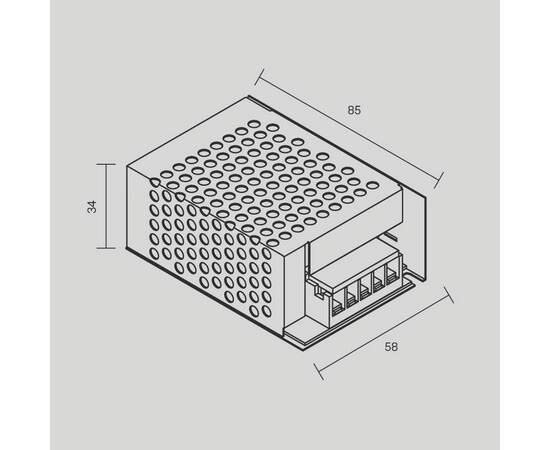 Блок питания Maytoni Led Strip PSL002 12В 35Вт IP20 811006, изображение 4