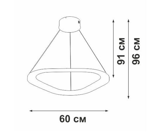 Подвесной светильник Vitaluce V2692-1/1S, изображение 4
