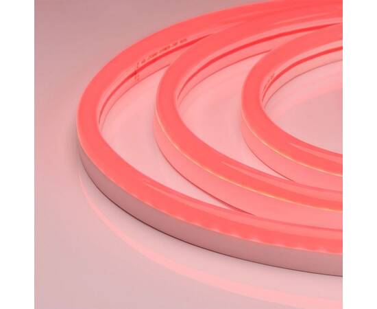 Светодиодная герметичная лента Arlight WAVE-SIDE-A120-12x25mm 230V Red (12 W/m, IP67, 50m, wire x2)