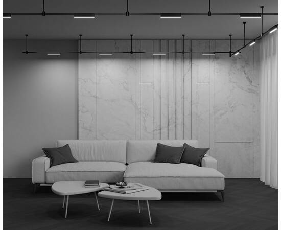 Трековый магнитный светильник Maytoni Basis TR151-1-12W4K-B, изображение 8