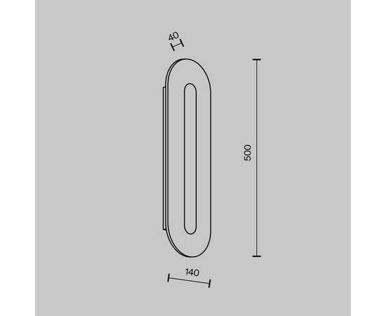 Настенный светильник Modestyle MS.212.500 BS, изображение 6
