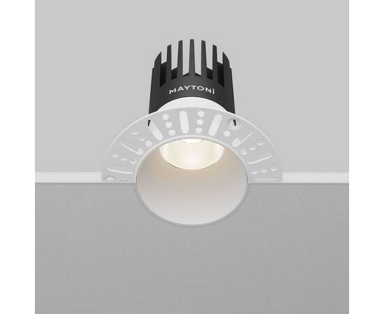 Встраиваемый светильник Maytoni Dip DL122-15W-4K-TRS-W, изображение 5