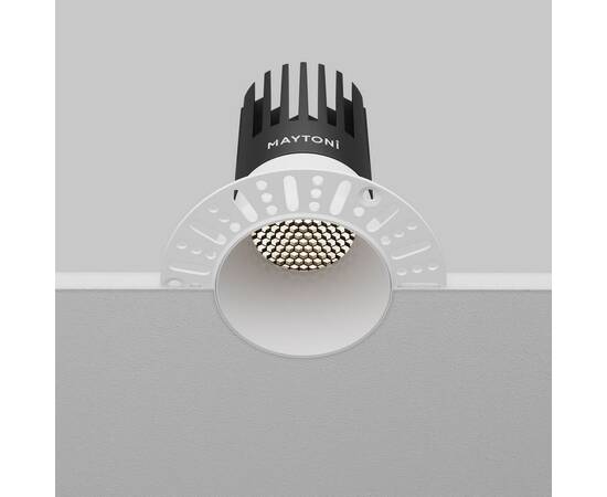 Встраиваемый светильник Maytoni Dip DL122-15W-4K-TRS-W, изображение 9