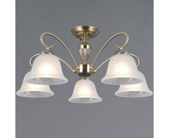 Люстра на штанге Illumico IL0696-5ASQ-25 AB AREZZO