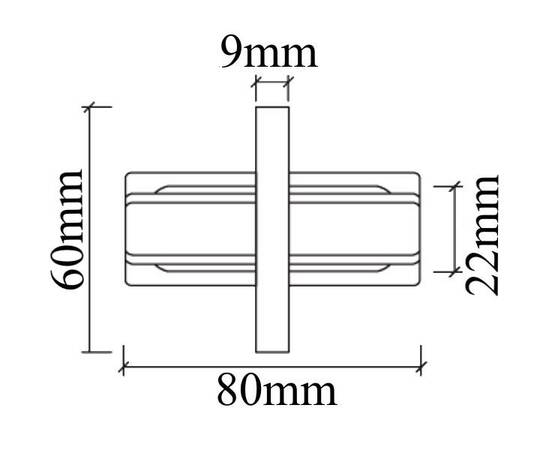 Коннектор прямой Crystal Lux CLT 0.2211 01 WH, изображение 2