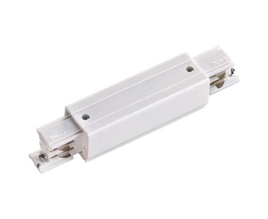 Соединитель с токопроводом прямой внешний для трехфазного шинопровода Novotech Port 135050