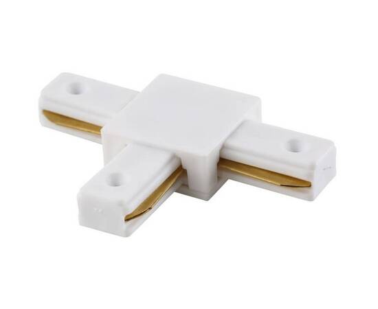 Соединитель T-образный однофазный Crystal Lux CLT 0.211 03 WH