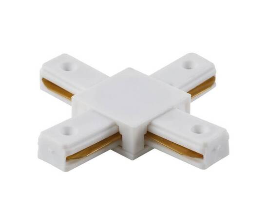 Соединитель X-образный однофазный Crystal Lux CLT 0.211 04 WH