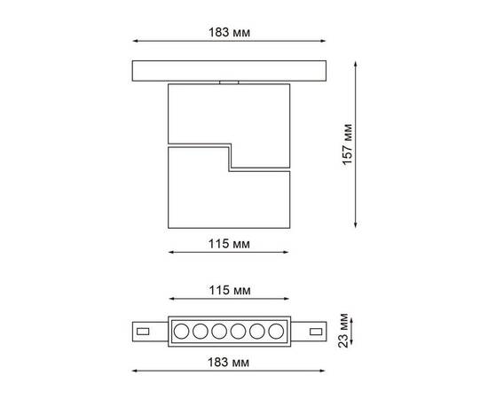 Трековый низковольтный светодиодный светильник Novotech Shino Flum 358467, изображение 2