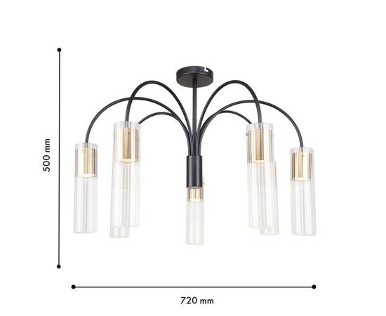 Люстра на штанге F-Promo Kors 4740-7C, изображение 3