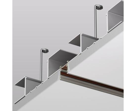 Шинопровод магнитный встраиваемый для ГКЛ Denkirs Shine Hide TR5702-DN, изображение 3